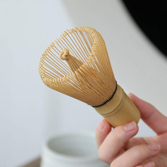 Bamboo Whisk with Holder Matcha Tea Ceremony Set