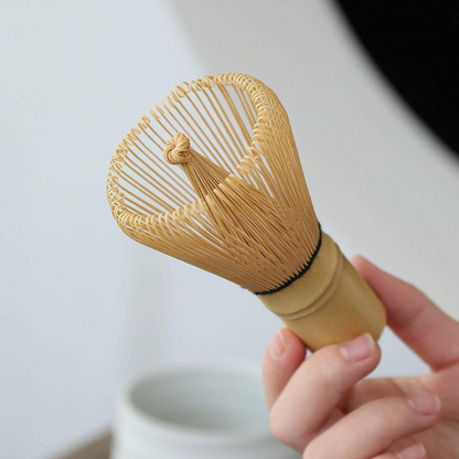 Bamboo Whisk with Holder Matcha Tea Ceremony Set