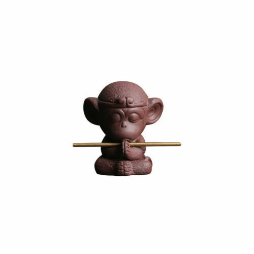 creative home decoration yixing zisha tea pet monkey statue small tea play new