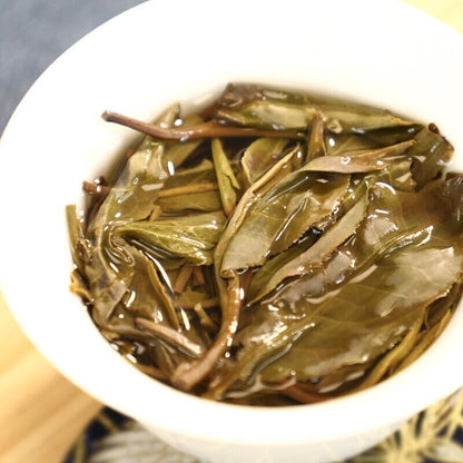 Yunnan Pu'er Tea Purple Bud 357g Haiwan Comrade Puer Raw Gelanghe Old Tree