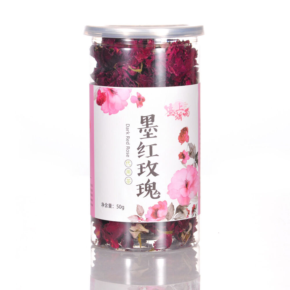 Ink Red Rose Tea Wellness Corolla Dried Flower Tea 塞上烟雨墨红玫瑰花茶养生茶