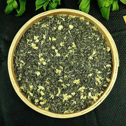 Snowflakes Bi Tan Piao Xue tea,Chinese mo li hua Piaoxue Jasmine green China tee