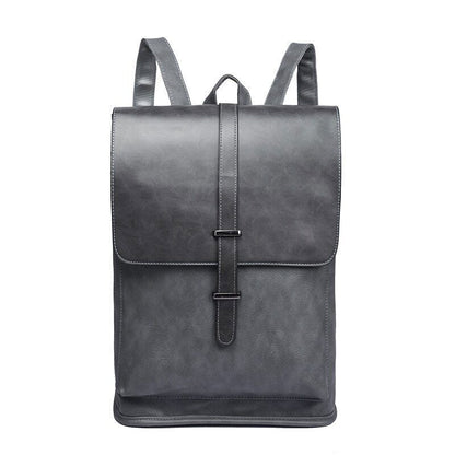 Laptop Backpack Men Bag Pack Leather Backpacks Travel Man School Bags College