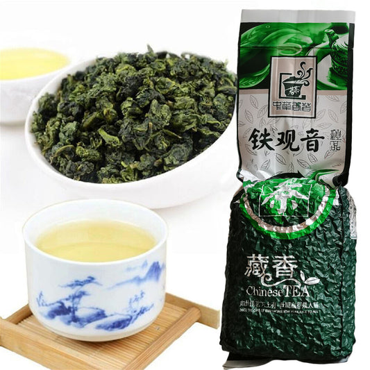 250g Tie Guan Yin Oolong Tea Chinese Anxi Tikuanyin Green Tea Natural Organic