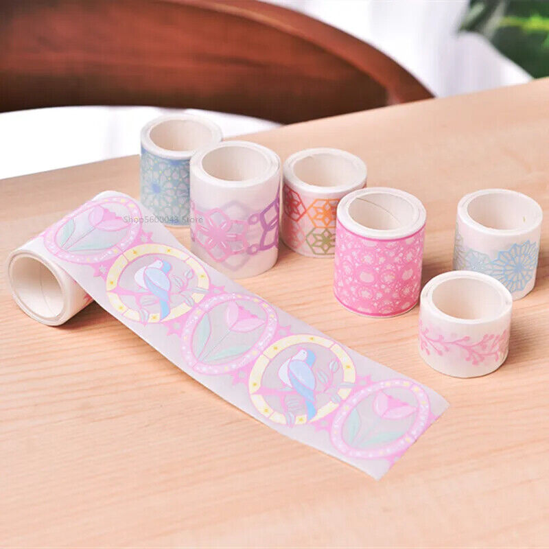 Ceramic Decals 3 Meter Pottery Painting Textured Paper Hollow Stickers Auxiliary