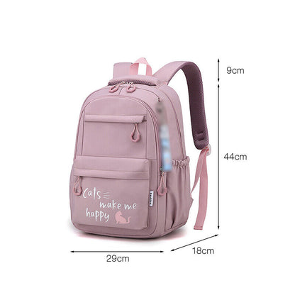 Middle School Bag for Girls Teenager Primary Student Backpack Large Capacity