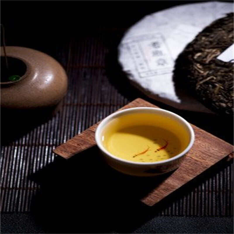357g Yunnan Mengsong Na Ka Ancient Tree Naka Pu'er Pu-erh Raw Tea Cake Puer