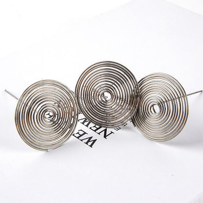 3pcs Durable Stainless Steel Tea Infuser Nozzle Spring Strainer Teapot Filter