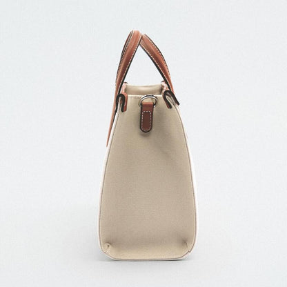 Canvas Tote Handbags Wide Strap Women Shoulder Bag Bags Women Crossbody Bag