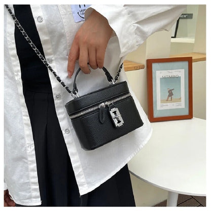 Flip Bag Mobile Phone Bag Women's Handbag PU Chain Shoulder Messenger Bag
