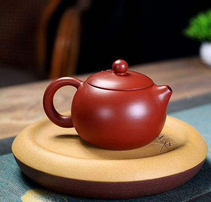 Yixing purple clay teapot famous pure hand-painted Dahongpao teapot