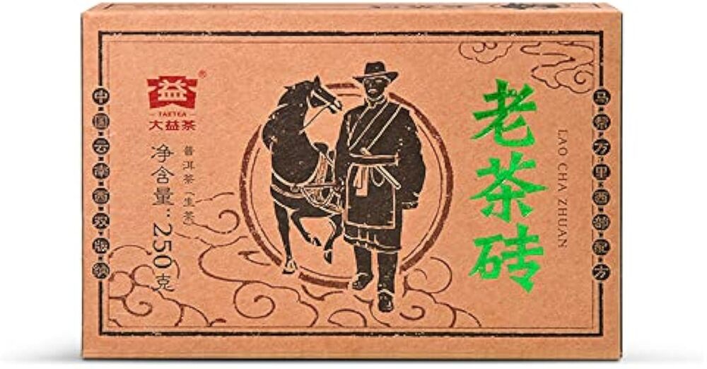 2018 Year TAETEA Lao Cha Zhuang Puer Pu-erh Tea Old Aged Brick Tea Raw 250g