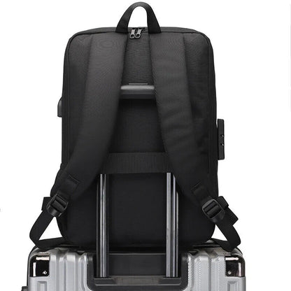 Black PC Hard Shell Bag Commuting Business Backpack Men's Backpack Computer Bag
