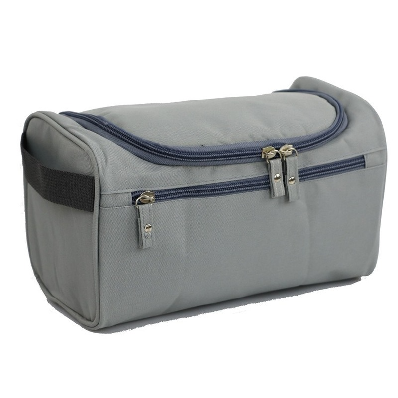 travel Cosmetic Bag Nylon Women Men Makeup Bags Toiletries Make up Cases