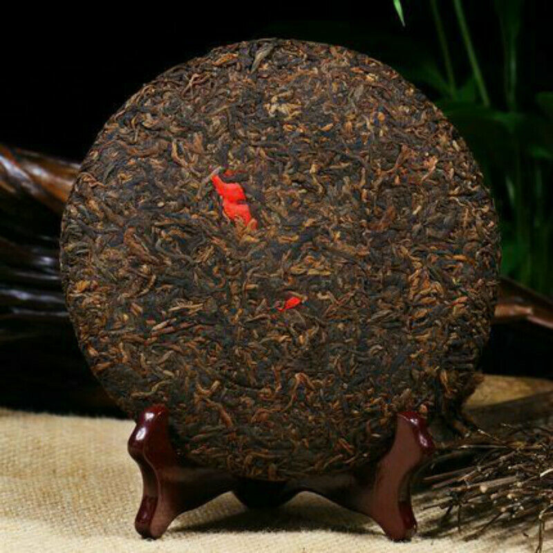 Healthy Drink 357g Top Ripe Puerh Pu Erh Tea Natural Black Tea Cake-