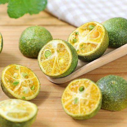 Dried Green Kumquats Pure Natural Fruit Tea Makes A Healthy Tea