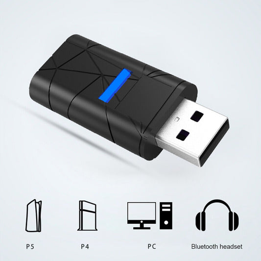 USB Wireless Bluetooth 5.0 Transmitter Audio adapter Receiver for PS4 Switch