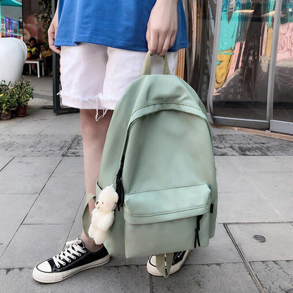 School Backpack Canvas Backpacks Girl School Bag Women's Schoolbags Travel