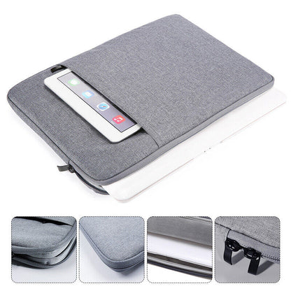 6" To 15" Waterproof Laptop Sleeve Cover Portable Notebook Handbag Carrying Bag