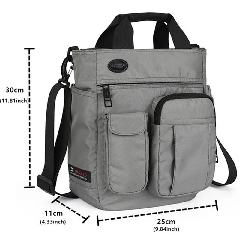 Men's Shoulder Messenger Bag Travel Handbag Large Capacity Storage Bags