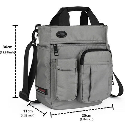 Men's Shoulder Messenger Bag Travel Handbag Large Capacity Storage Bags