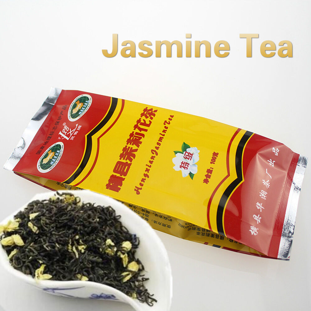 100g Pure Natural Jasmine Flower Tea Green Tea Premium Loose Weight ScentedTea