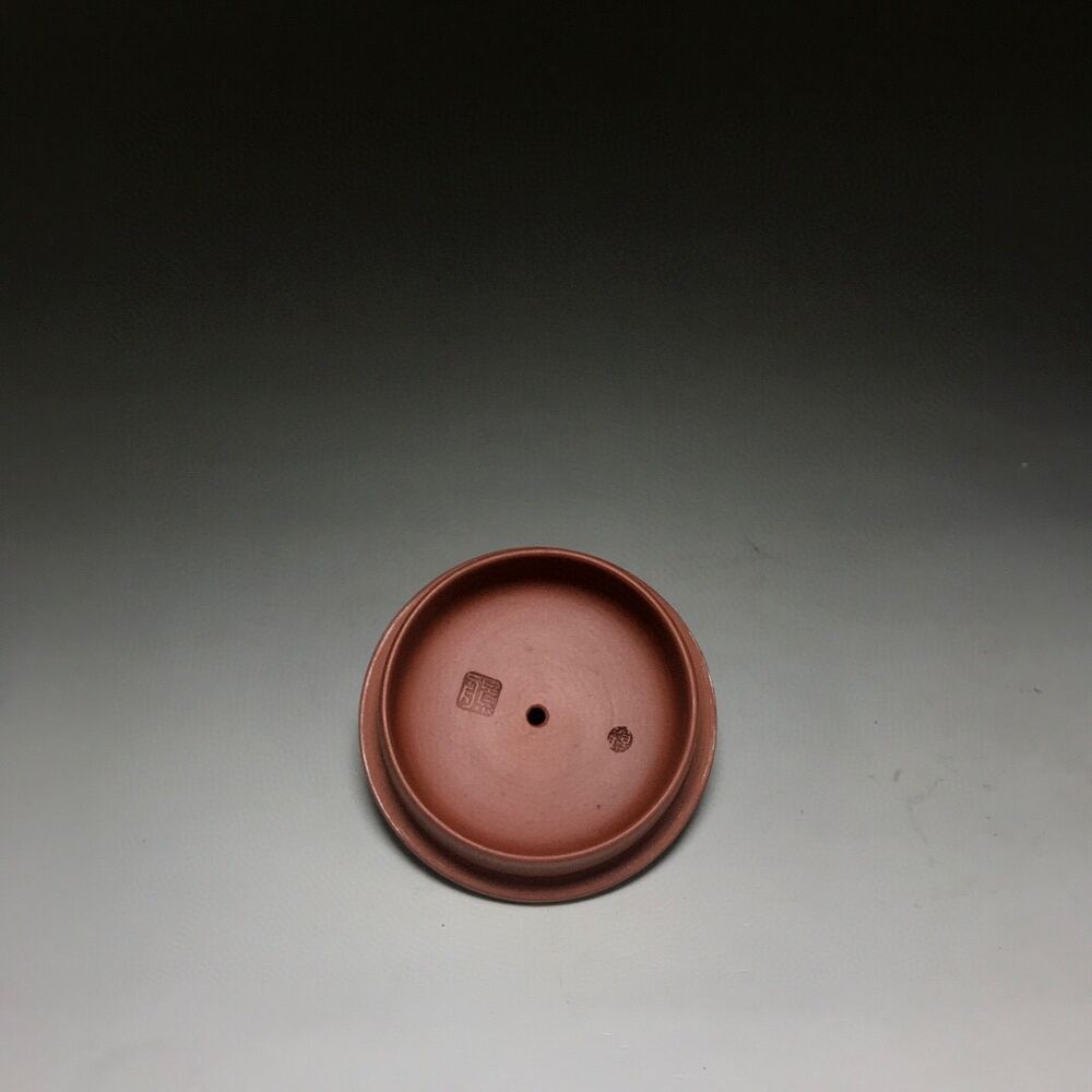 vintage chinese yixing purple clay teapot zisha ceremony carving Collectible art