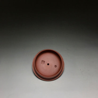 vintage chinese yixing purple clay teapot zisha ceremony carving Collectible art