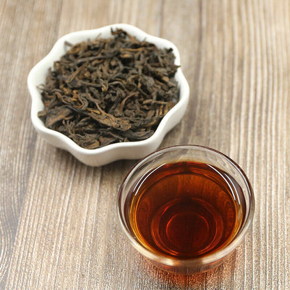 Chinese Pu-erh Loose Leaf Healthy Tea Year Ripe Puer China Yunnan Shu Pu Erh