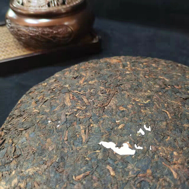 Old Tree Cooked Pu-erh Tea Cake 357g Laobanzhang Pu-erh Ripe Tea Pu'er Black Tea