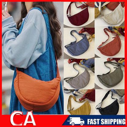 Women's Messenger Bag Fashion Ladies Shoulder Bag Vintage Cloth Handbags ಇ