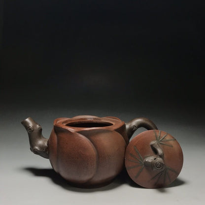 vintage chinese yixing purple clay teapot zisha ceremony teaware collection rare