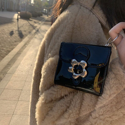 Women Purse PU Leather Wallet Ladies Mini Purses Short Wallets Bag