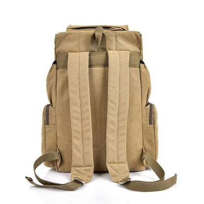 Canvas Travel Backpacks Men Casual Bag Bucket Bags Travel Bags