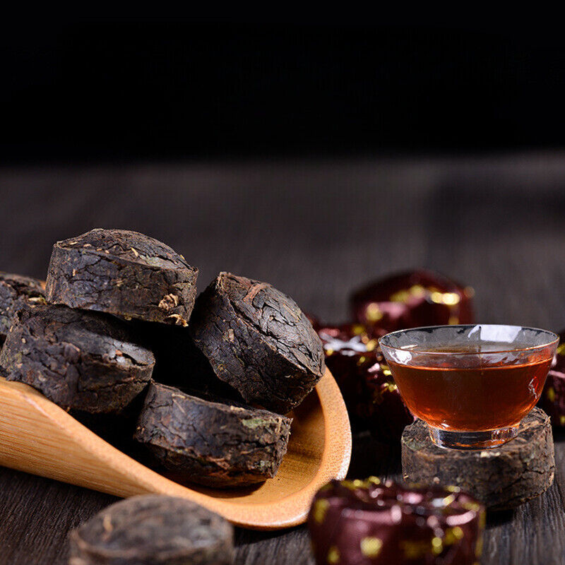 50g 10Pcs Pu-erh Tea China Top-grade Black Cooked Puerh Tuocha Slimming Mini Tea