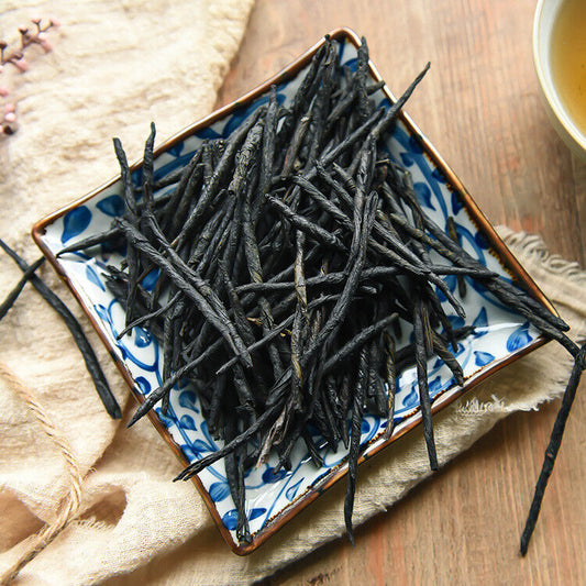 Needle Tape Kuding Tea,Chinese Bitter Tea,Herbal loose whole-leaf tee