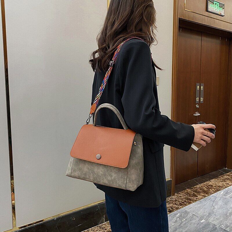 Handle Bags Women Handbag Leather Totes Crossbody Bag