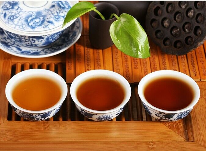 Hunan Anhua Black Tea Handmade Organic Tea Healthy Black Tea Jinfu Brick Tea-