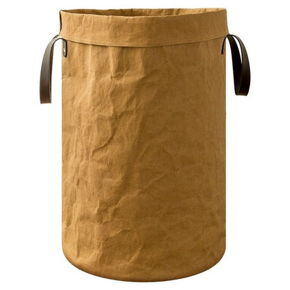 Laundry Basket Bag Foldable Cotton Linen Washing Clothes Hamper Storage Toys
