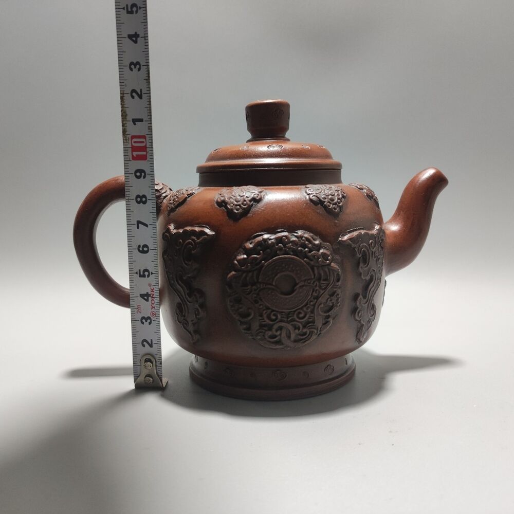 Vintage Chinese Yixing Purple Clay Teapot Zisha Ceremony Fashion Gift Teaware