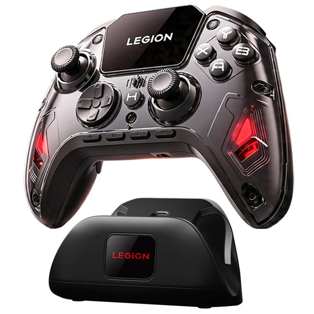 Lenovo Legion Y7 Pro Wireless Gaming Controller + Charging Dock — Hall Triggers