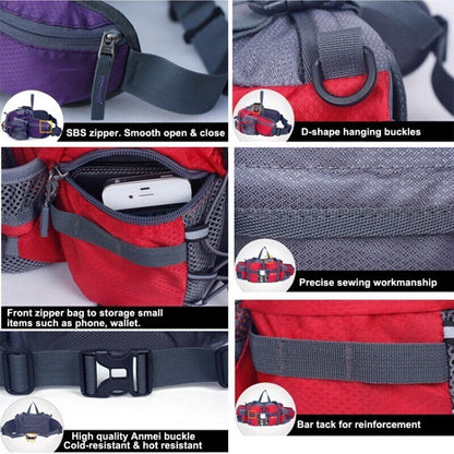 Outdoor Sports Waist Bag Waterproof Multifunctional Hiking Cycling Backpack