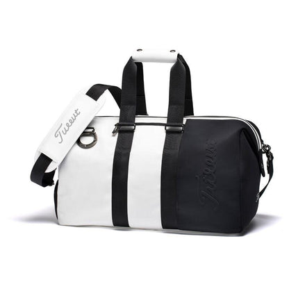Golf Clothing Bag Men Women Shoulder Wear-Resistant PU Material Sports Handbag