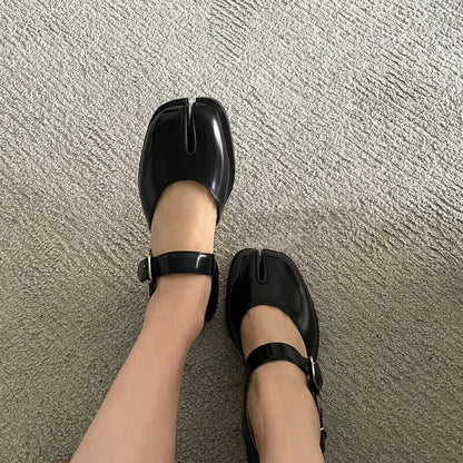 Women Flat Shoes Elegant Female Toe Lady Sandals Female Moccasins Shoe