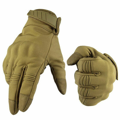 Waterproof Tactical Gloves Outdoor Sports Combat Anti-Slip Shell Tactical Hiking