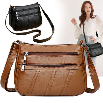 Women PU Leather Crossbody BagsTote Bags Shoulder Bag Travel Bags Large Capacity