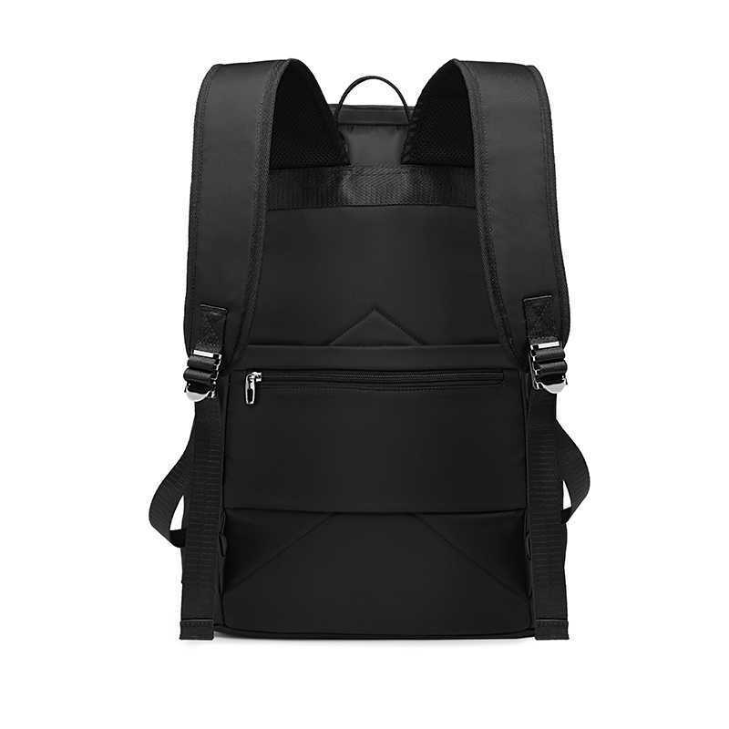 Mens Large Capacity 17 Inch Laptop Backpack USB Travel School Bag for Teenager