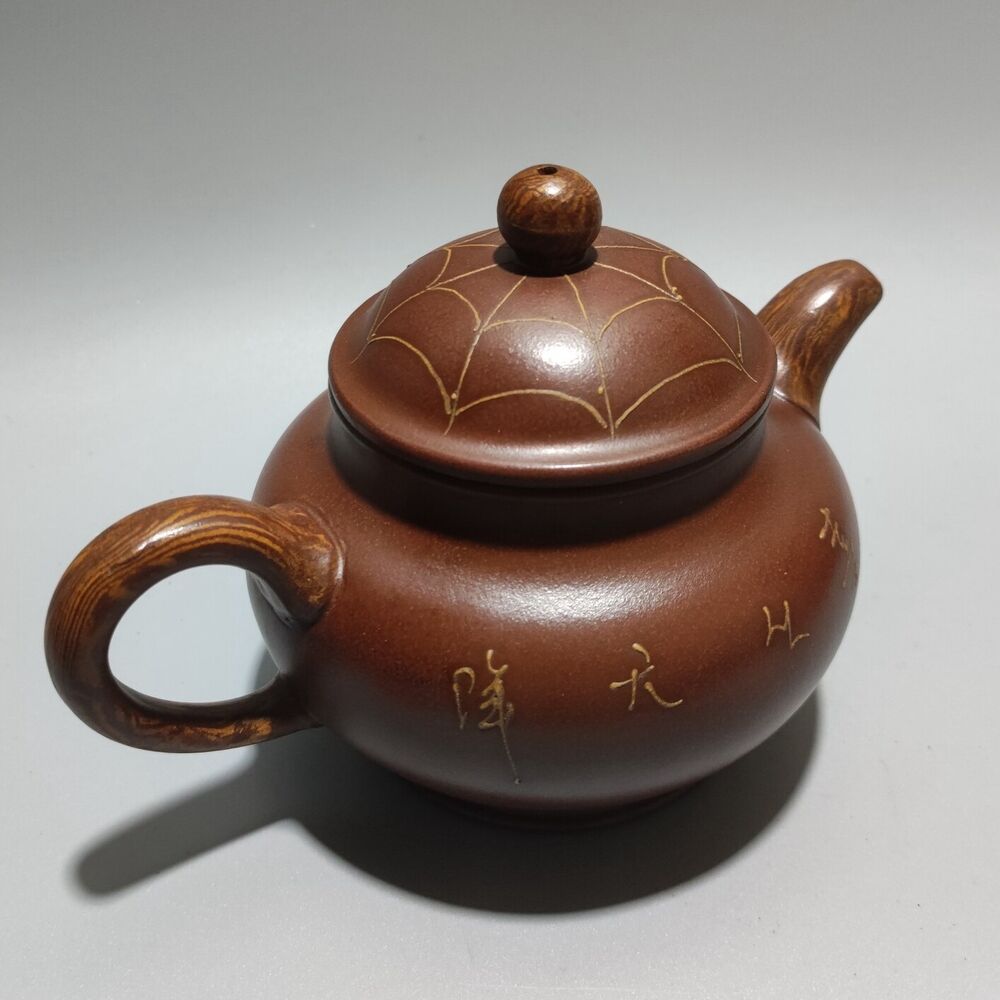 Vintage Chinese Yixing Purple Clay Teapot Zisha Ceremony Teaware Collection Rare