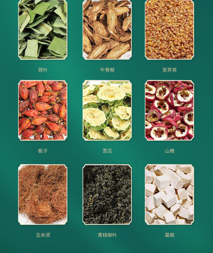 30包/盒 Mulberry Leaf and Corn Husk Tea 同仁堂绿金家园 桑叶玉米须牛蒡茶 疏利肝胆 清热润肺