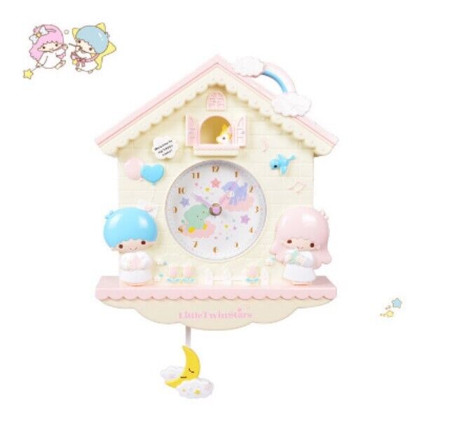 SANRIO POMPOMPURIN Clock Anime Kawaii Cinnamoroll Hello Kitty Vintage Style
